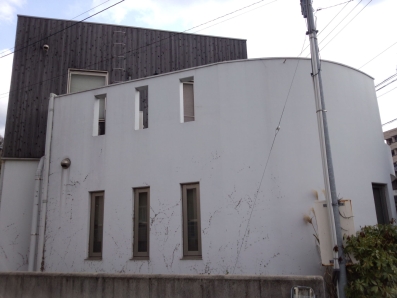 長与町 Ｋ歯科様 外壁塗り替え工事 before